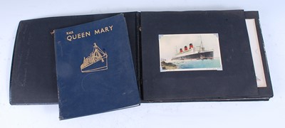 Lot 2003 - A souvenir album for the maiden voyage of RMS...