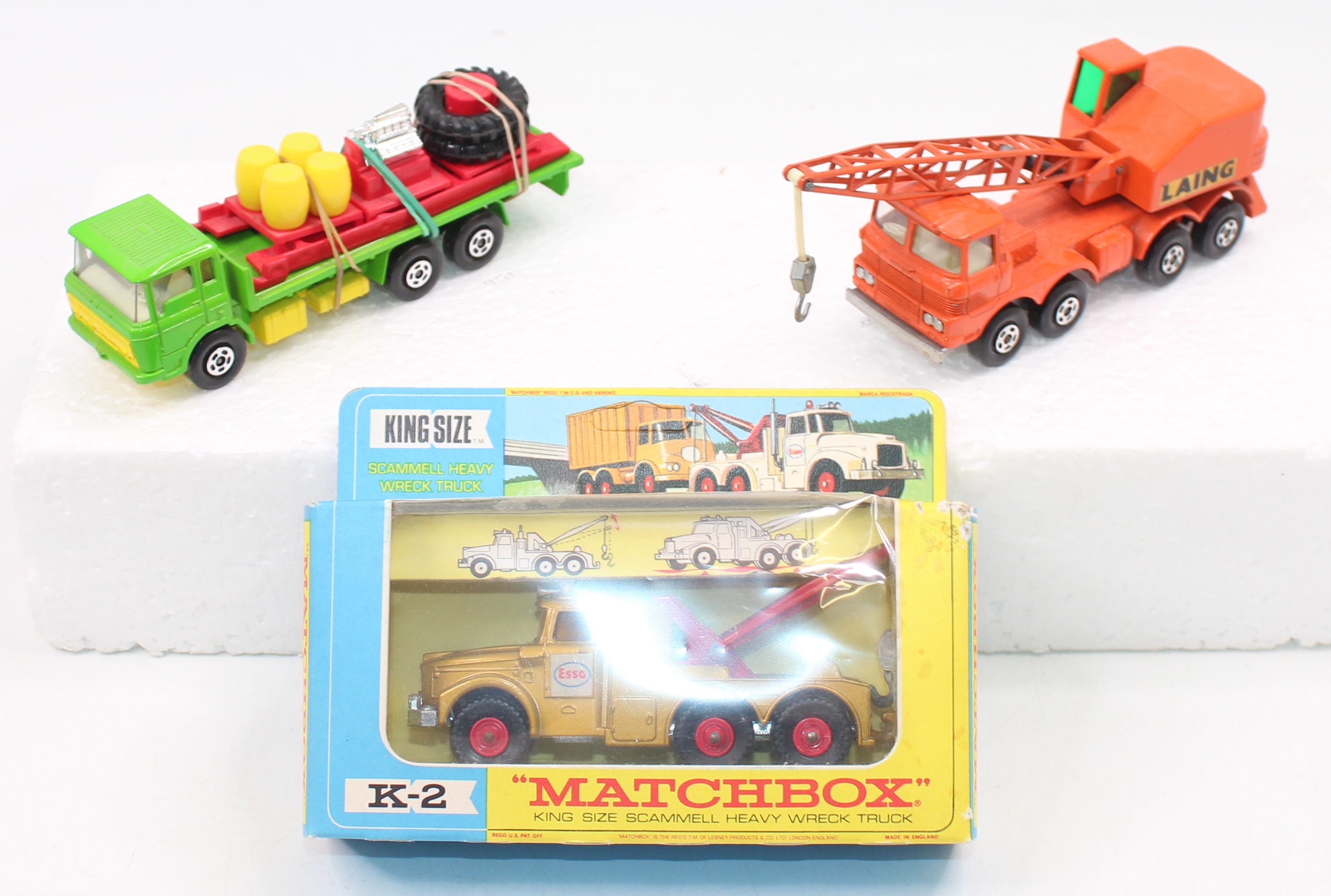 Lot 1640 - 3 Matchbox Lesney King Size models