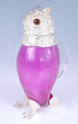 Lot 2256 - A Victorian style novelty claret jug, in the...