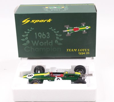 Lot 859 - A Spark Models No. 18S038 1/18 scale model of...