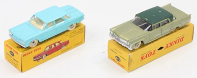 Lot 1867 - A French Dinky Toys boxed diecast group, two...