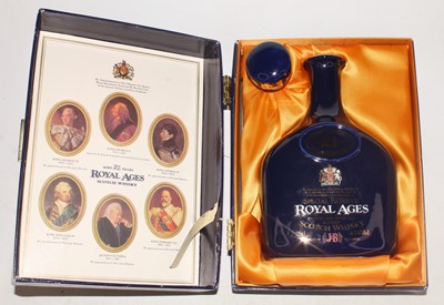 Lot 1424 - Royal Ages 21 year old special reserve blended...