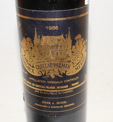 Lot 1024 - Château Palmer, 1986, Margaux, one bottle