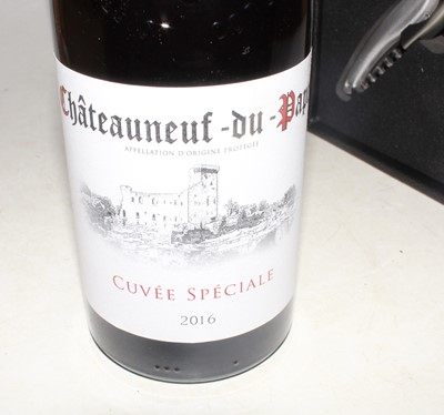 Lot 1028 - Châteauneuf du Papes, 2016, one bottle in gift...