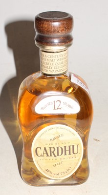 Lot 1434 - Cardhu matured 12 years single Highland malt...