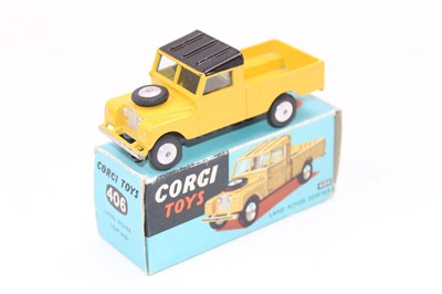 Lot 2050 - Corgi Toys, No.406, Land Rover 109 WB, yellow...