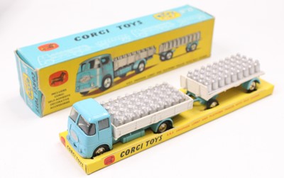 Lot 2052 - Corgi Toys Gift Set No. 21 ERF dropside lorry...