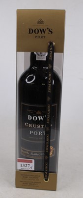 Lot 1327 - Dow's crusted port, bottled 2003, two bottles...