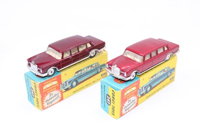 Lot 2056 - 2 Corgi Toys No. 247 Mercedes Benz 600 Pullman...