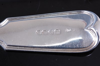 Lot 2114 - An early Victorian silver stuffing spoon, in...