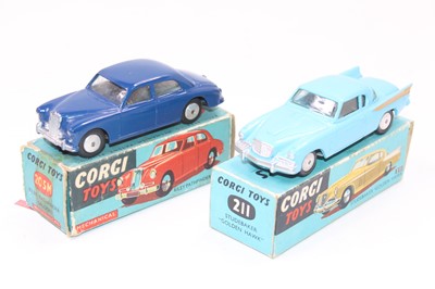 Lot 2063 - A pair of early Corgi boxed models as follows:...