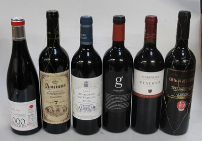Lot 1056 - A selection of Iberian vintage wines, to...