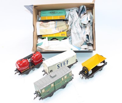 Lot 394 - Collection of 9 Post War Hornby French Goods...