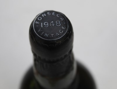 Lot 1338 - Fonseca vintage port, 1948, imported and...