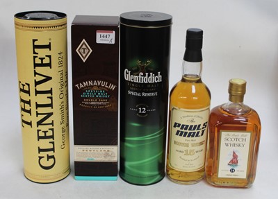 Lot 1447 - Tamnavulin Speyside single malt Scotch whisky,...