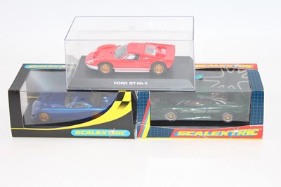 Lot 1448 - 3 boxed National Scalextric Collector Club...