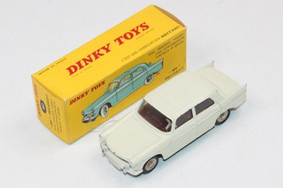 Lot 1889 - French Dinky Toys, No.553 Peugeot 404 cream...