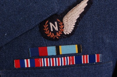 Lot 134 - A post WW II R.A.F. navigators dress tunic,...