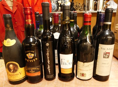 Lot 1076 - Assorted red wines, largely being table wines,...