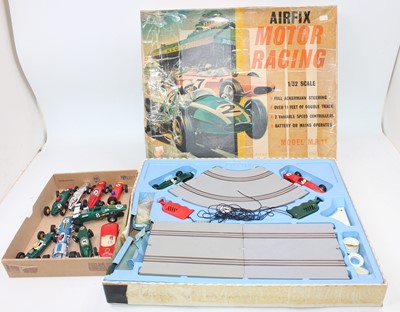 Lot 1468 - 9 unboxed Scalextric and Jouef slot cars to...