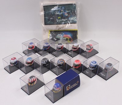 Lot 1476 - 14 various boxed Minichamps 1/8 scale Formula...