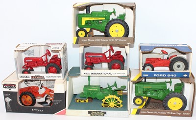 Lot 1530 - 7 boxed ERTL and Country Classics 1/16th scale...