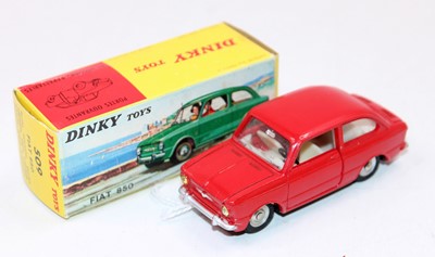 Lot 1870 - A French Dinky Toys No. 509 Fiat 850...