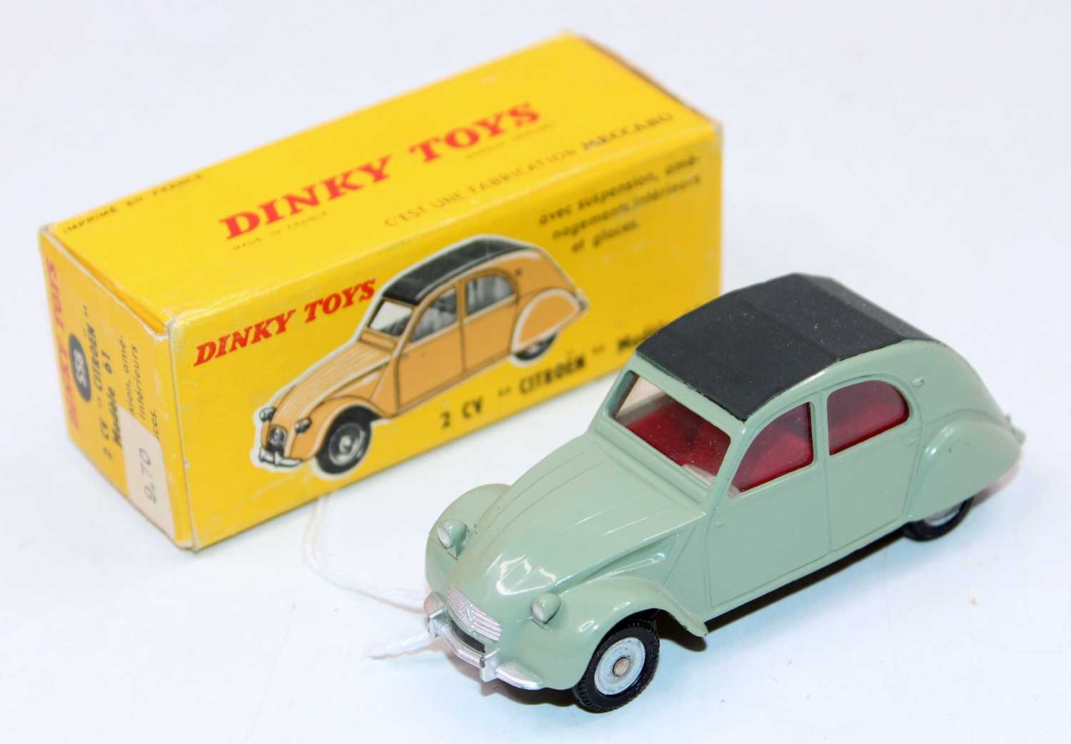 当時物 フランス製 ミニカー DINKY TOYS 2CV CITROEN CITROEN 2CV - Vintage Dinky Toys 500 , Made in Spain 1967 | eBay