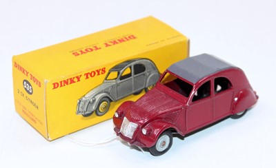 Lot 1873 - A French Dinky Toys No. 535 Citroen 2CV...