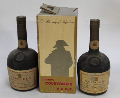 Lot 1450 - Couvoisier cognac champagne, four bottles;...