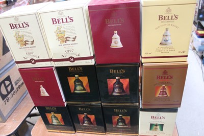 Lot 1451 - A collection of twelve Bell's Scotch whisky...