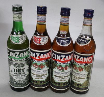 Lot 1528 - Mixed lot, to include four bottles of Cinzano,...