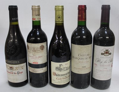Lot 1097 - Mixed red wines, to include Château Puy la...