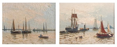 Lot 2518 - Edwin Henry Eugene Fletcher (1857-1945) - Pair;...