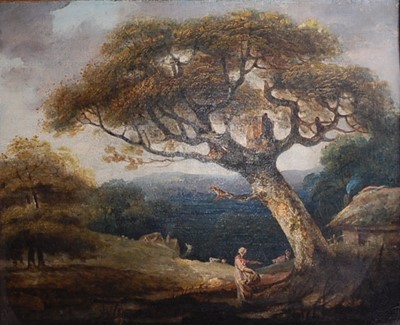 Lot 1018 - Attributed to John Crome - Extensive landscape...