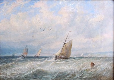 Lot 2517 - Robert Bridgehouse (1818-1881) - Sailing boats...