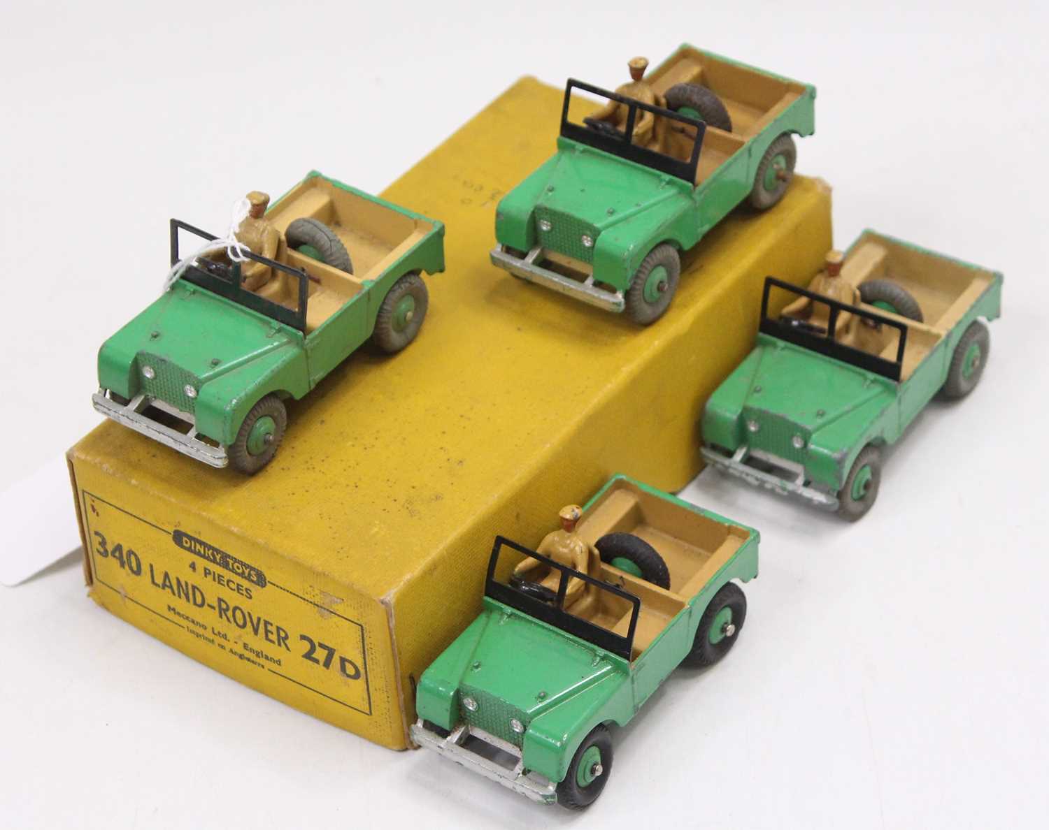 Lot 1004 - Dinky Toys No. 27D / 340 Land Rover original...