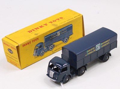 Lot 1691 - French Dinky Toys, 32AB, Panhard 'SNCF', dark...