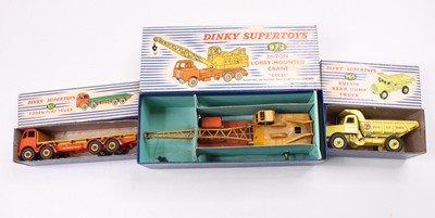 Lot 1690 - Dinky Toys boxed playworn and repainted...