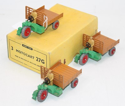 Lot 1007 - Dinky Toys No. 27G Motocart original trade box...