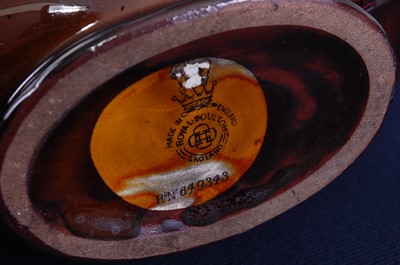 Lot 158 - A Royal Doulton Kingsware Dewars whisky flagon,...