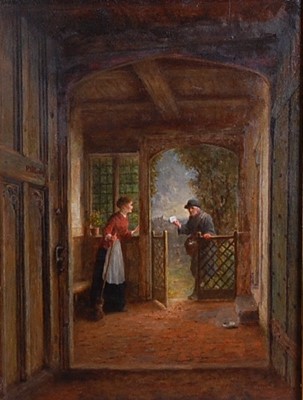 Lot 2550 - Frederick Daniel Hardy (1826-1911) - Welcome...