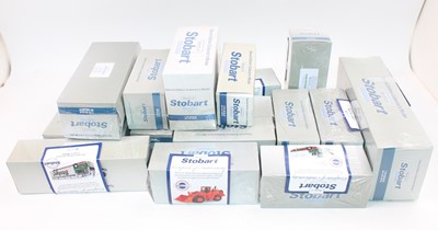 Lot 818 - 17 boxed World of Stobart 1/76th scale...