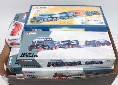 Lot 819 - Corgi Classics and Heavy Haulage 1/50th scale...