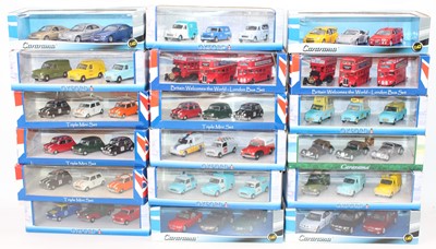 Lot 831 - 18 various boxed Oxford and Cararama 1/43rd...