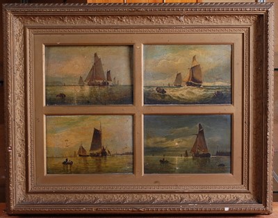 Lot 2520 - George Salter - A set of four maritime...