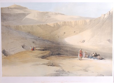 Lot 2510 - David Roberts RA - Entrance to the tombs of...