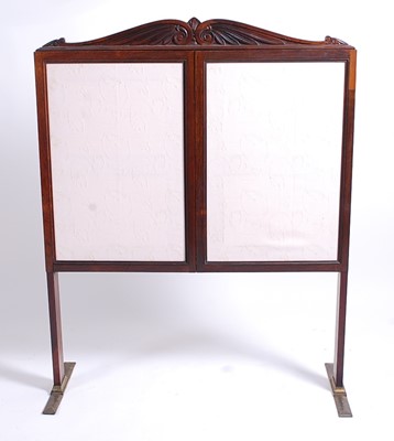 Lot 2605 - A late Victorian rosewood and silk-lined...