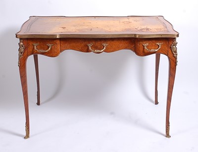 Lot 2603 - A French kingwood and gilt brass mounted...