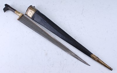 Lot 209 - A large 19th century Afghan Khyber knife,...